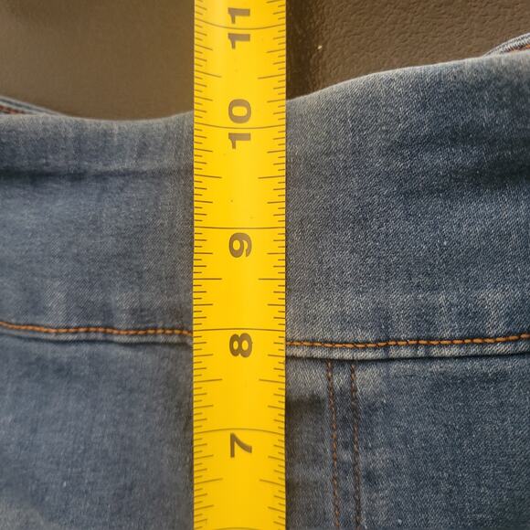 The Frontier Women Jeans Jeggings Size Large Embroidery on Pockets 5 Pockets - Picture 11 of 13